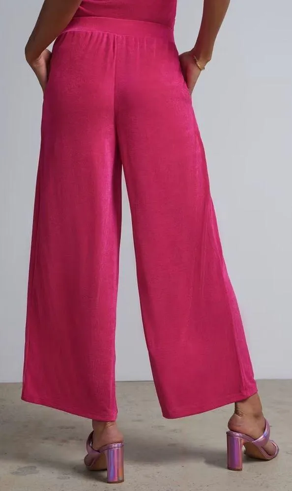 NY&C mid rise wide leg XXL NWT Pink - Image 2