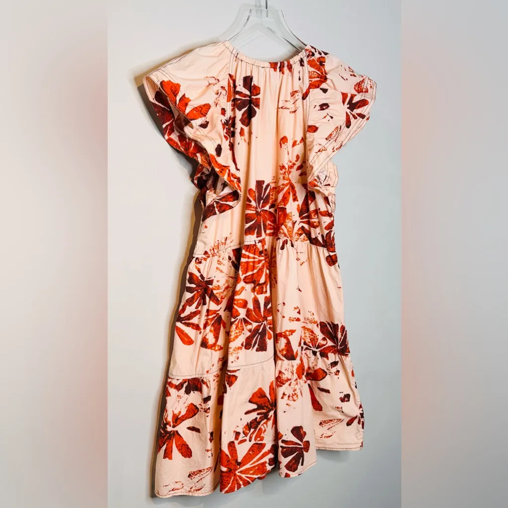 Marie Oliver  Kara Aloha Flutter Sleeve Mini Dress - Image 8