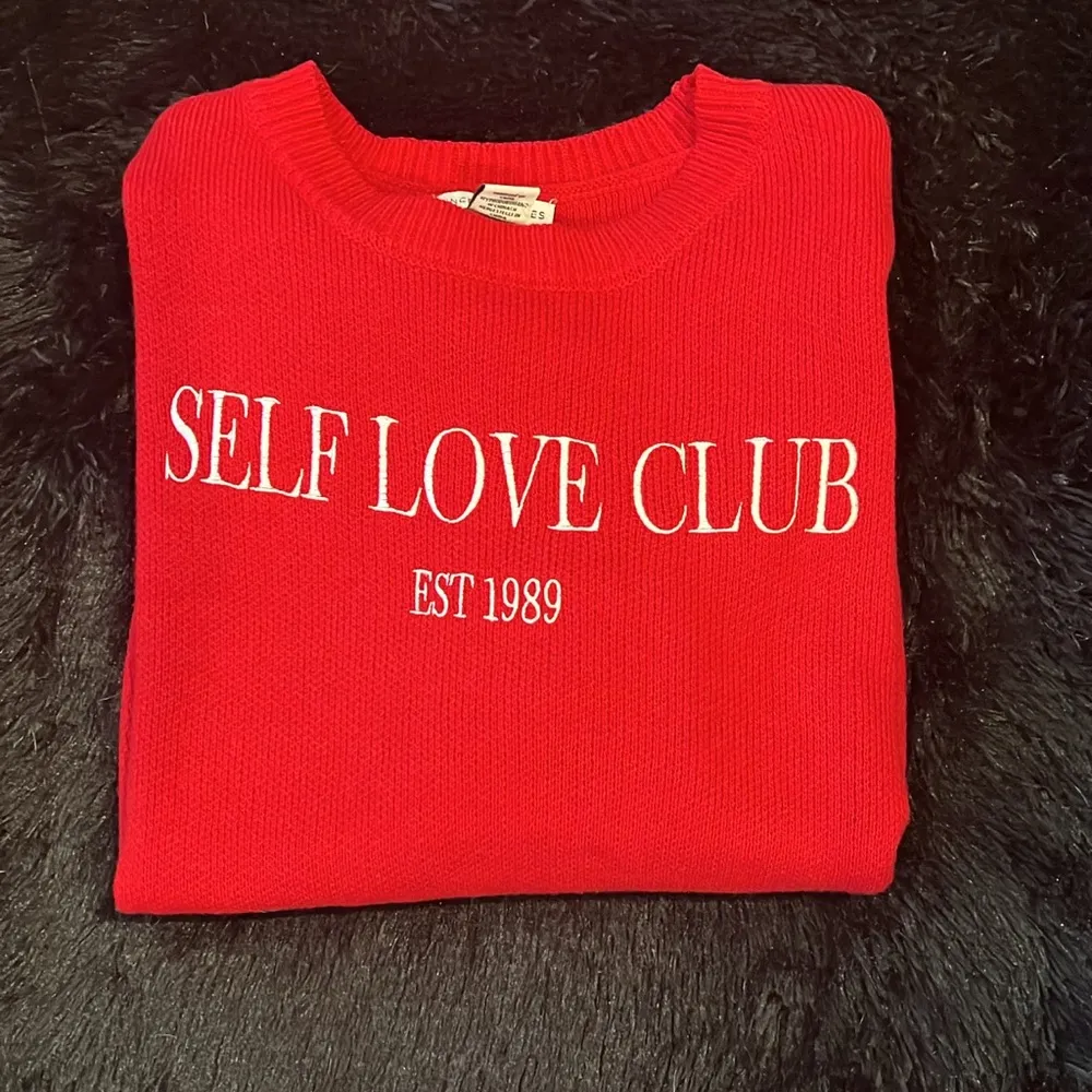 NWT self love club sweater Red Size XL - Image 3