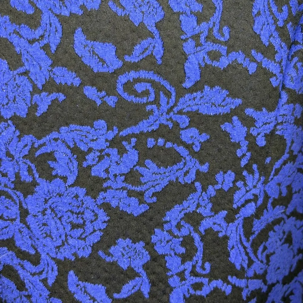 Lily Rose Women's Floral Knit Dress Size L - Image 3