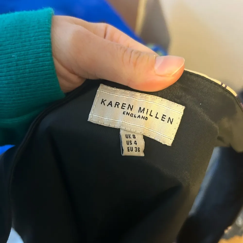 Karen Millen Floral Ribbon Y2K Sheath Dress - Image 4