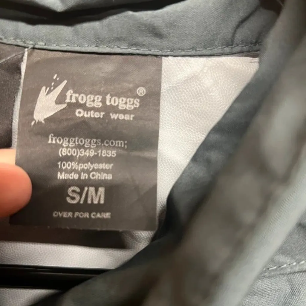 Frogg Toggs outer wear small/medium rain jacket Blue - Image 4