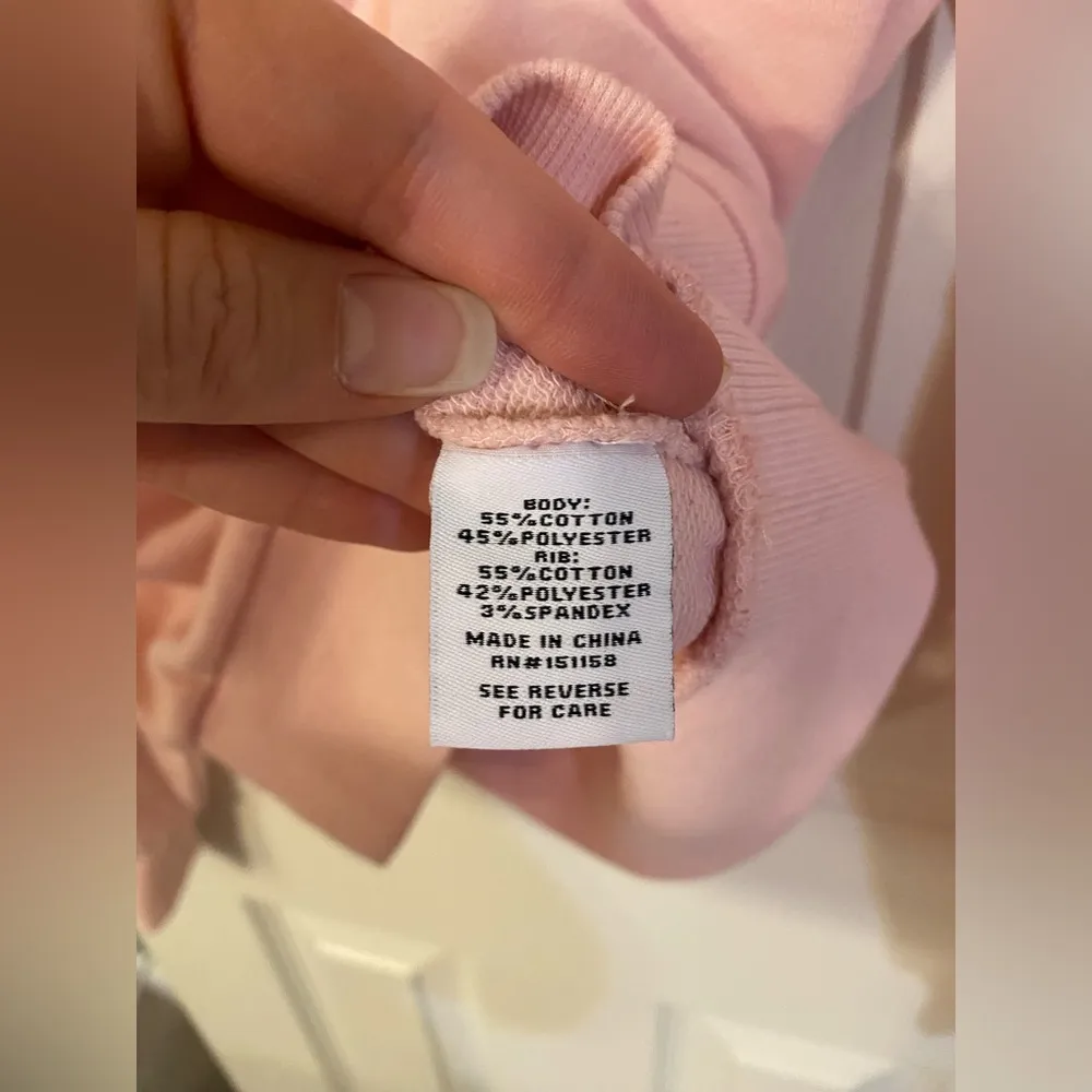 525 America | Blush Pink Sweater with Puff Sleeves, Size XS - Image 5