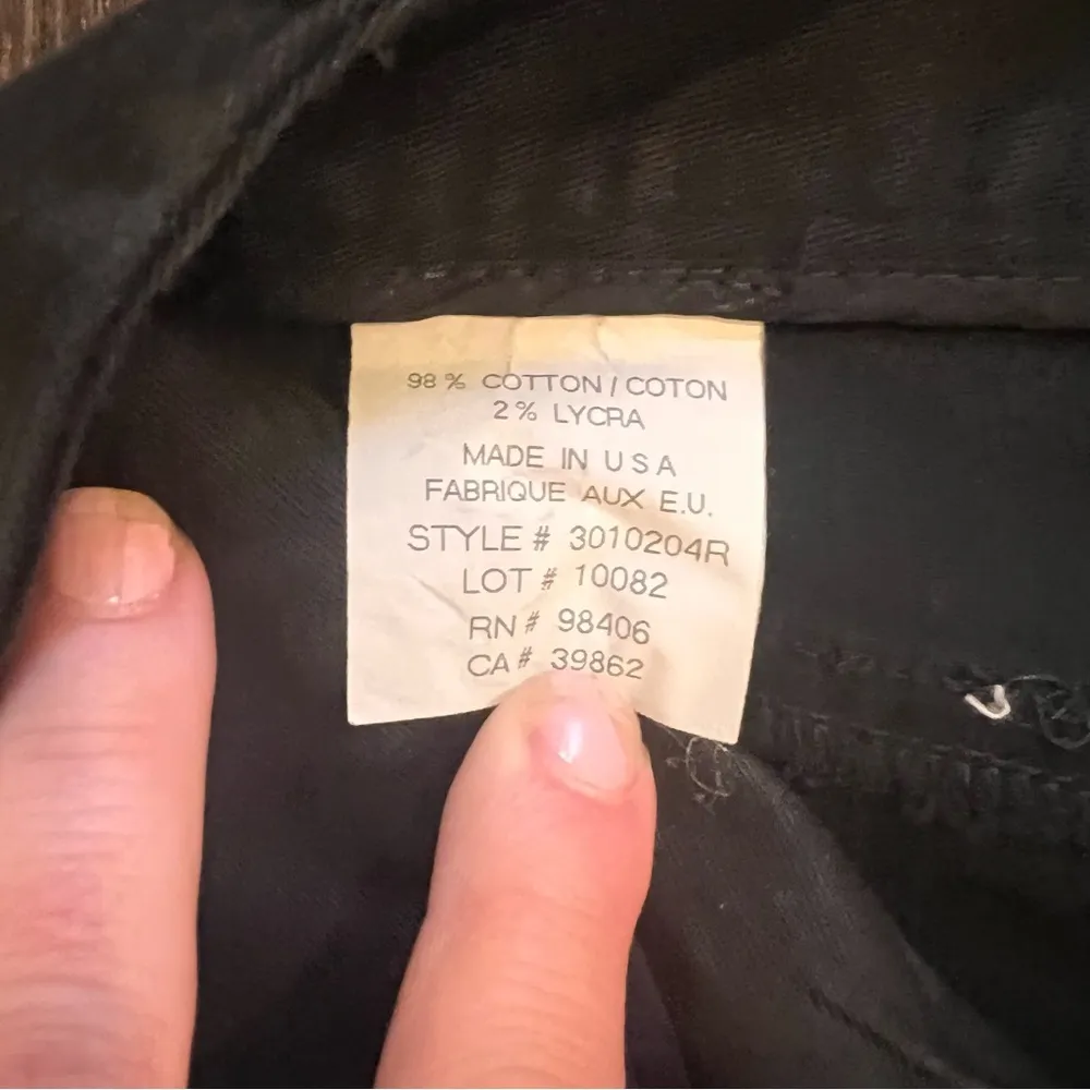 Theory Black Flare Wide Leg Pants - Image 3