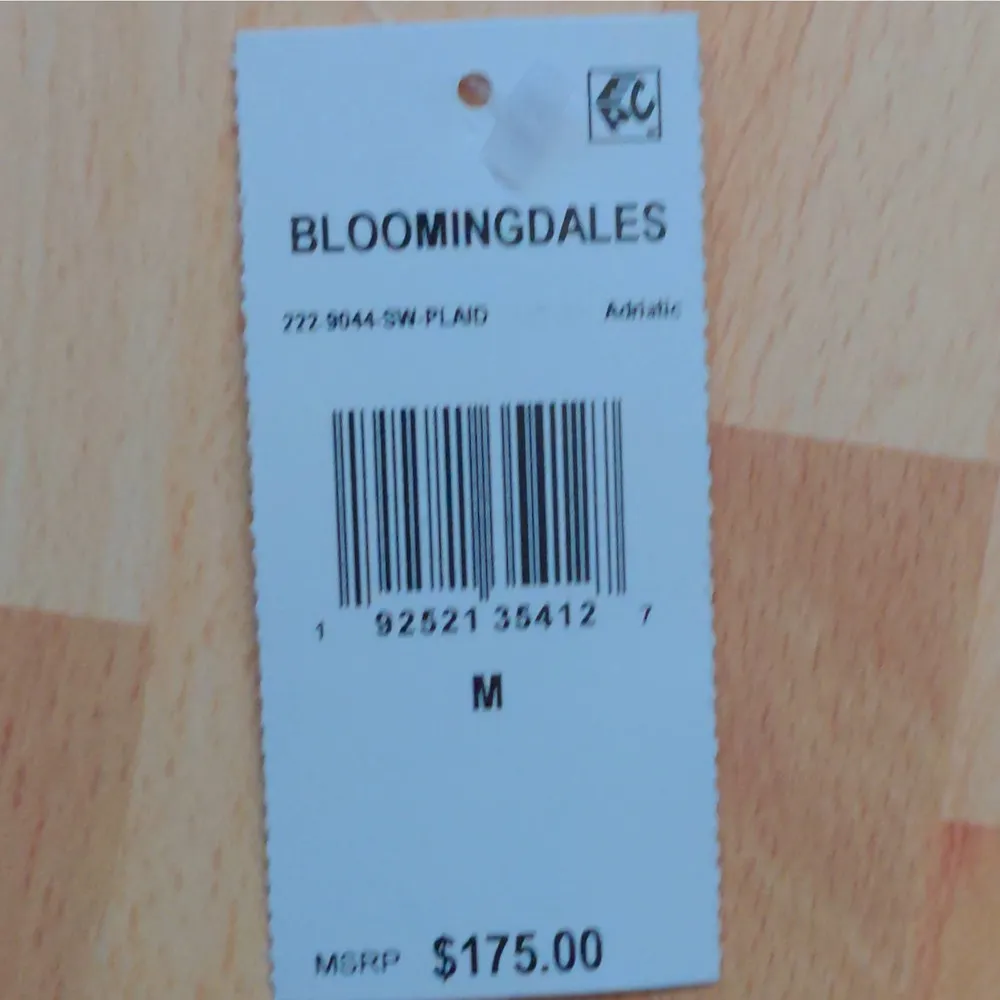 Jonathan Simkhai Astrid Bikini Top Adriatic (Blue White Plaid) Gingham M New Size L - Image 12