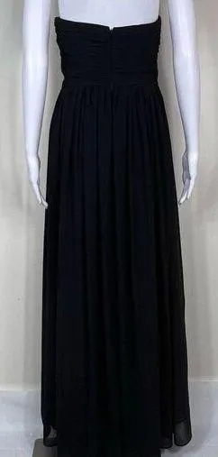 Bill Levkoff  Strapless Chiffon Gown - Image 2