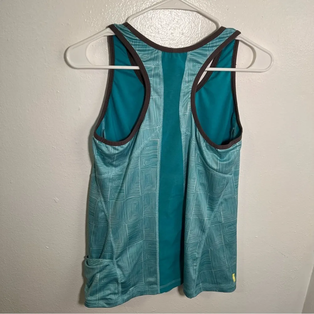 Lole Guell Tank Top with Racerback in Aqua Splash Square - Image 9