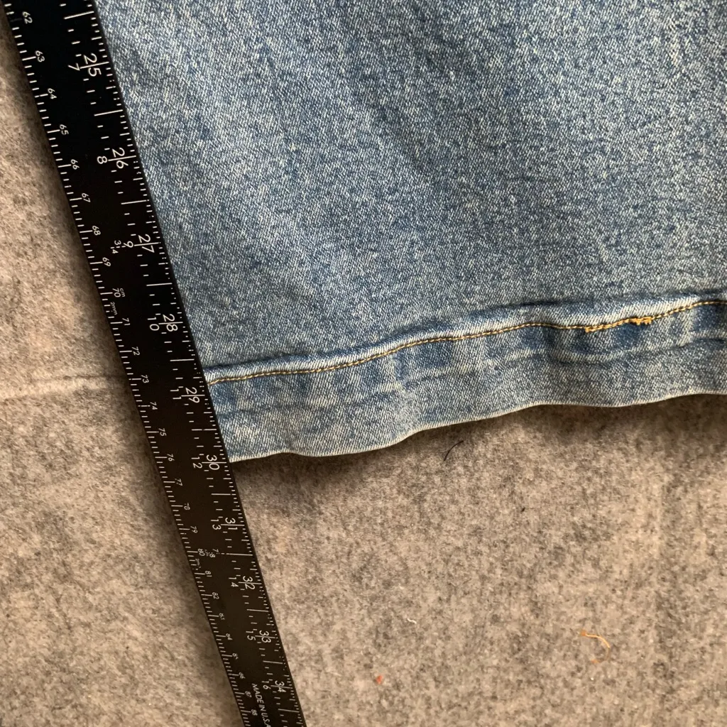 FRYE Womens Size 28 Front Pocket Flare stretchy Denim‎ Jeans vintage style - Image 4