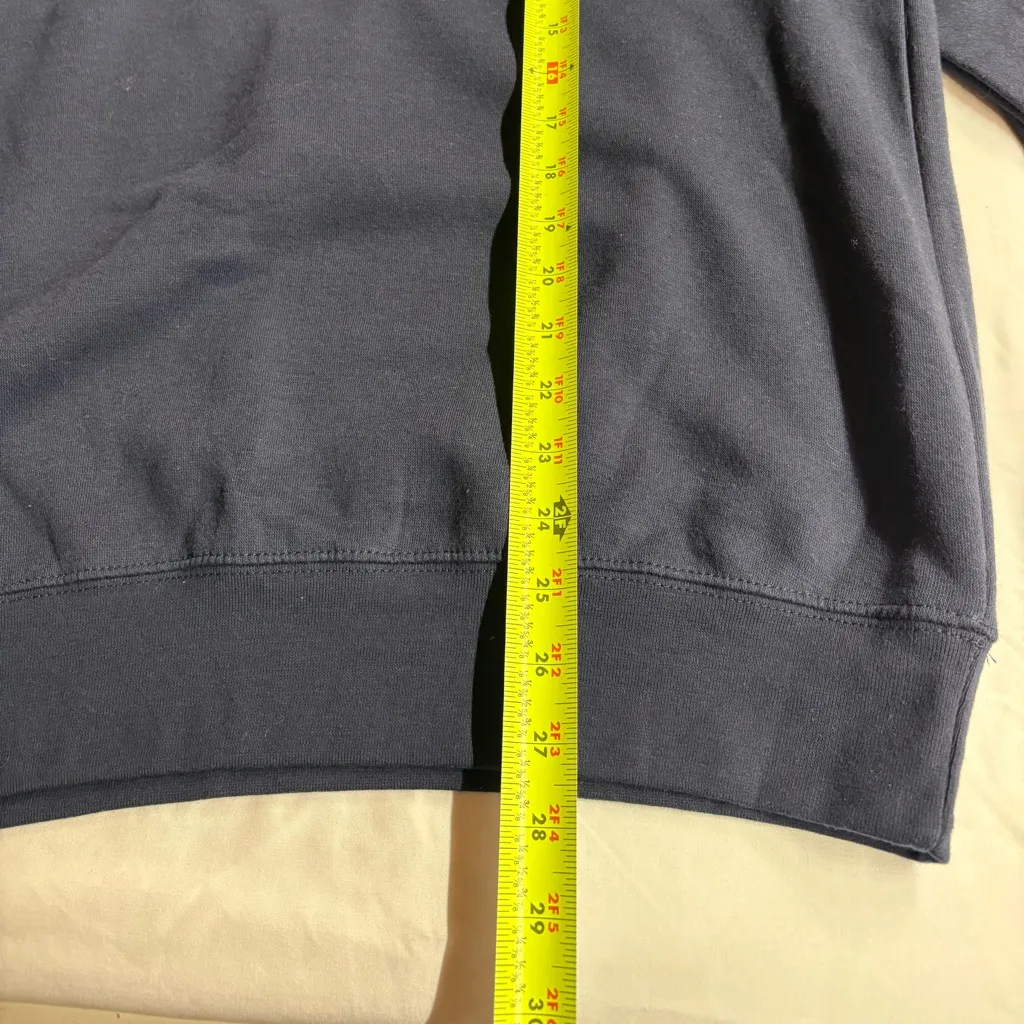 Pacific & Co Pickleball Oversized Sweatshirt Navy Blue white lettering NWT L Size L - Image 9