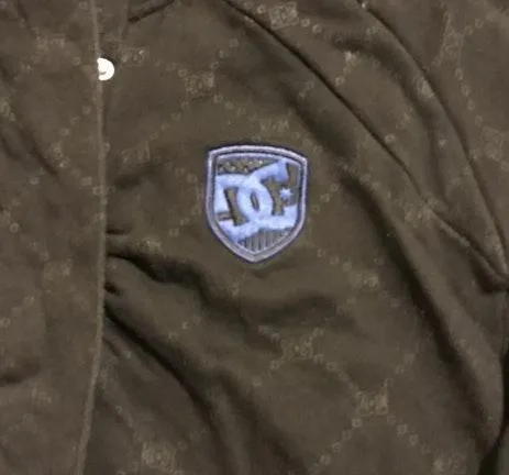 DC Shoes Black And Blue Track Jacket Size Small - Image 6