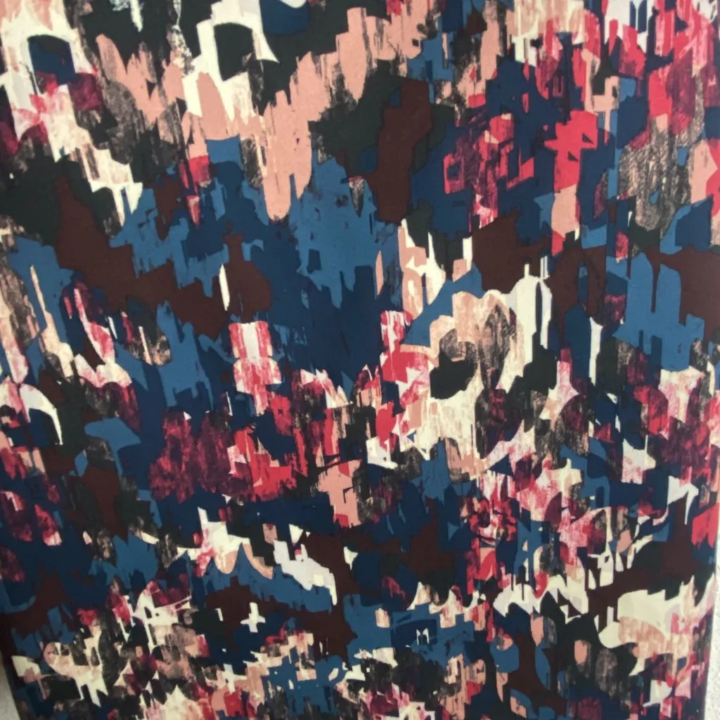 Sweaty Betty Size Small Super Sculpt Yoga Tank Top Built in Bra Artsy Print Gym - Image 3