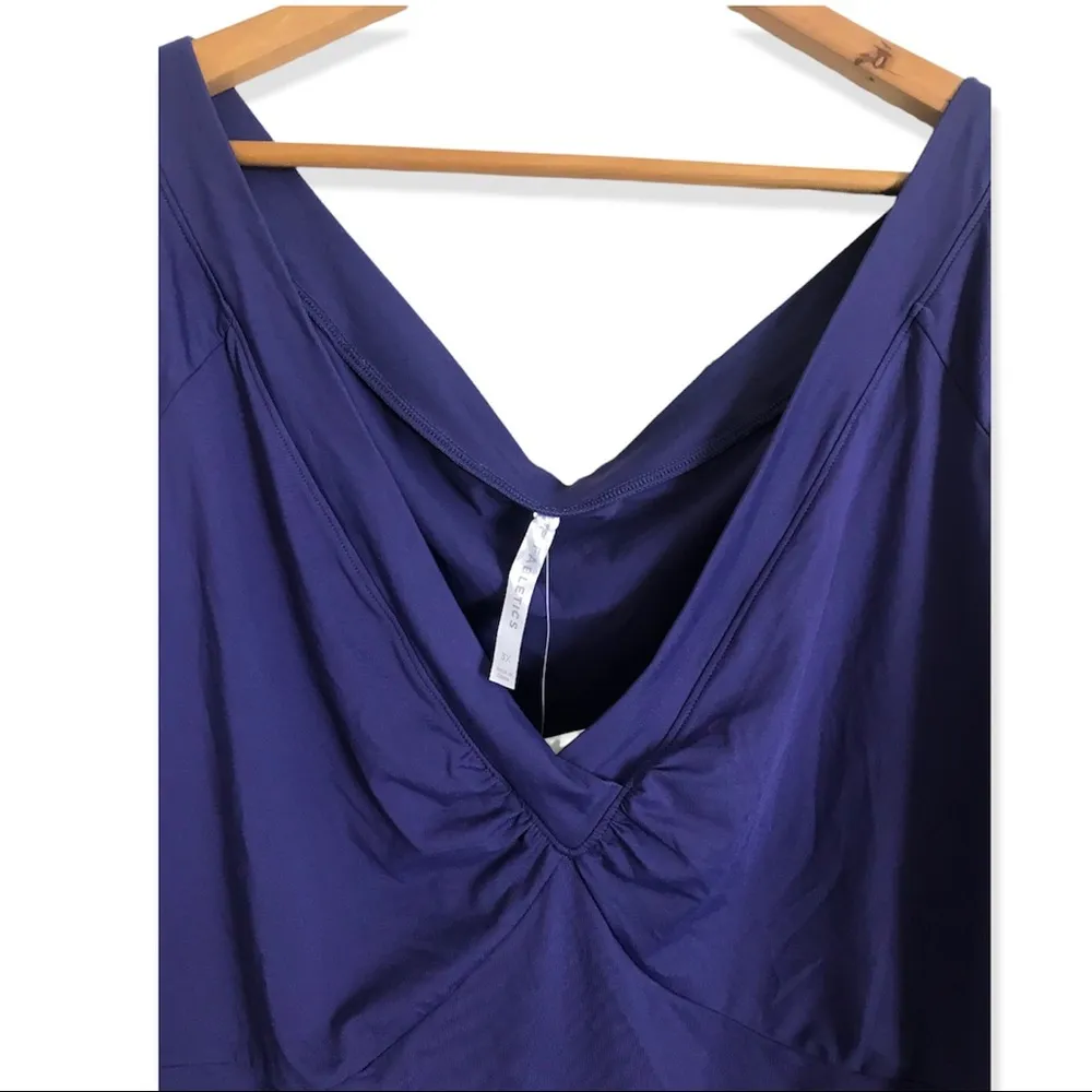 Fabletics  Natasha Cropped Sleeves Top Size 3x NW Detailed Tag Reg $49.95. - Image 4