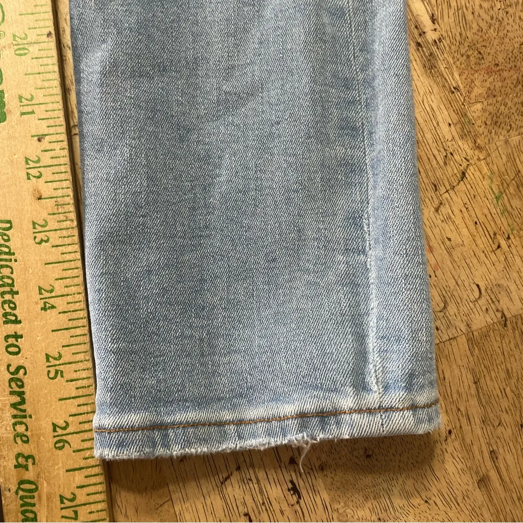 Agolde Sophie Crop High Rise‎ Skinny Jean Womens 29 A018-1045 Light Wash - Image 10