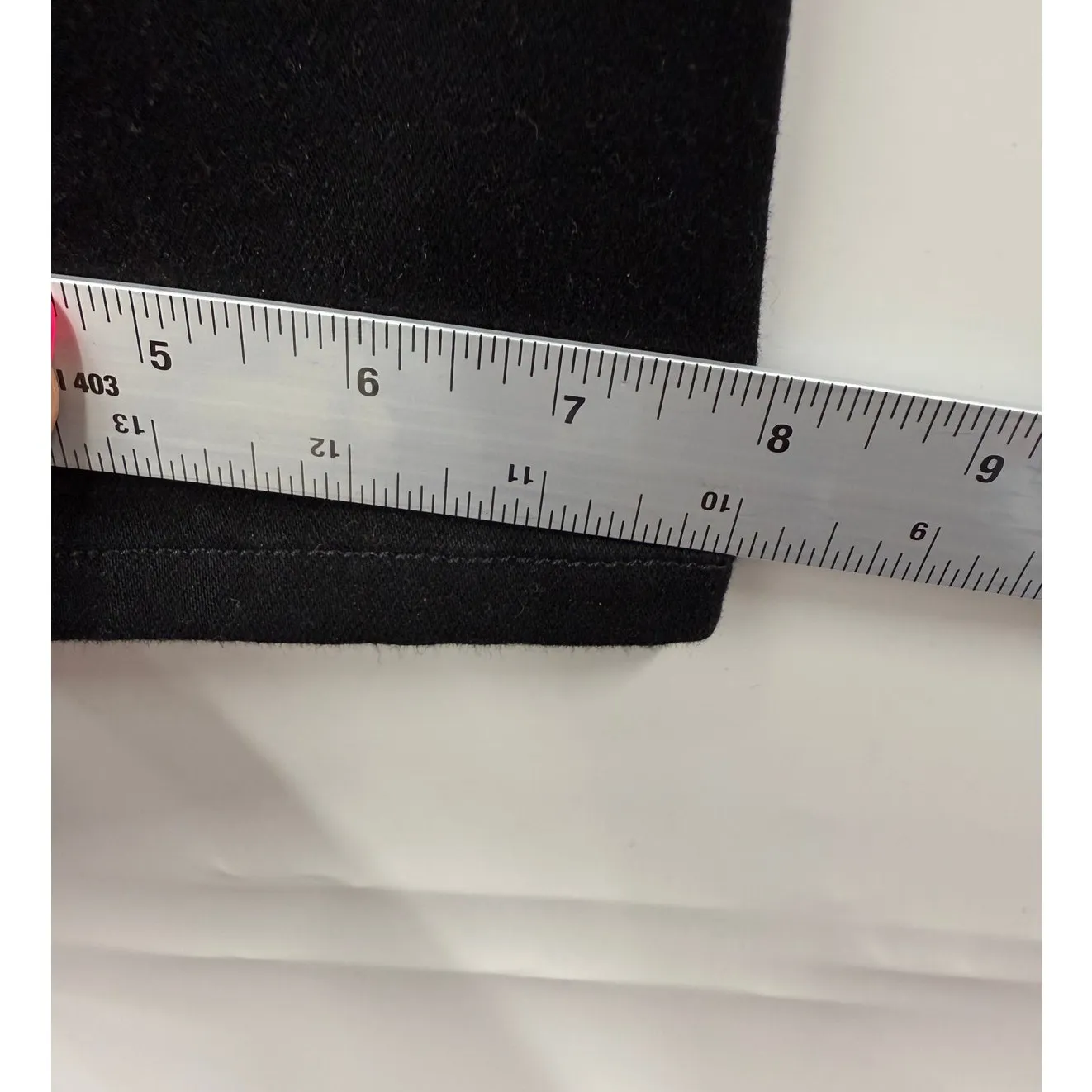 Citizens of Humanity Emannuelle Slim Boot Jeans Stretch Denim Black Size 30‎ - Image 11