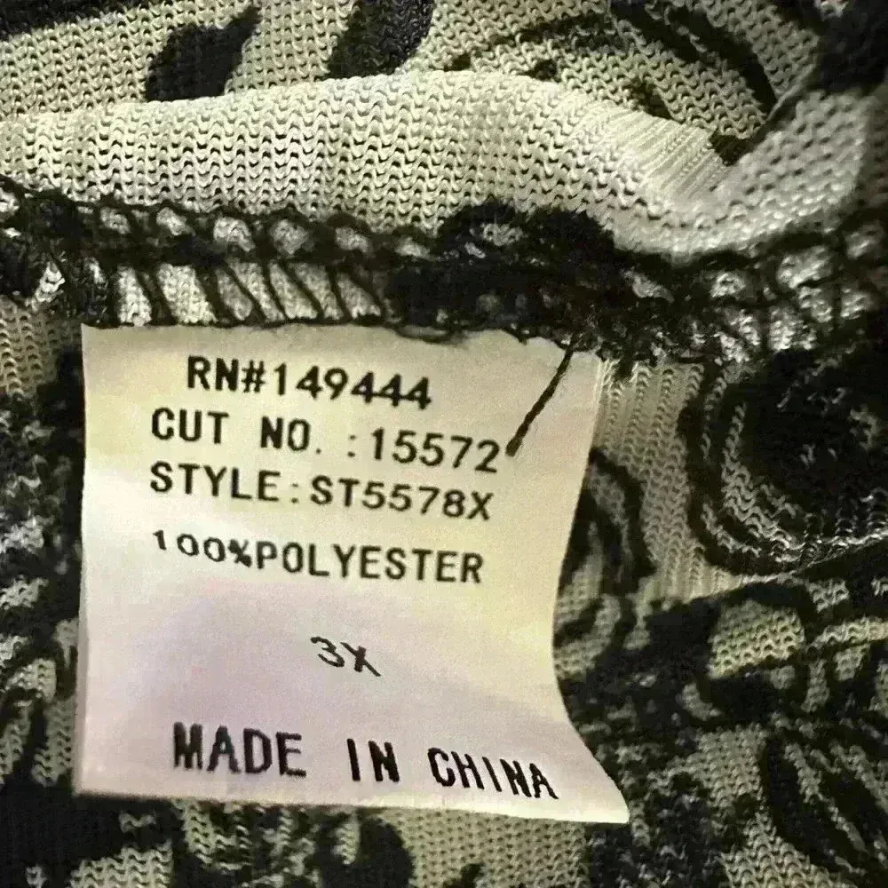 Siren Lily Fringe Floral Women's Kimono (308) - Image 9