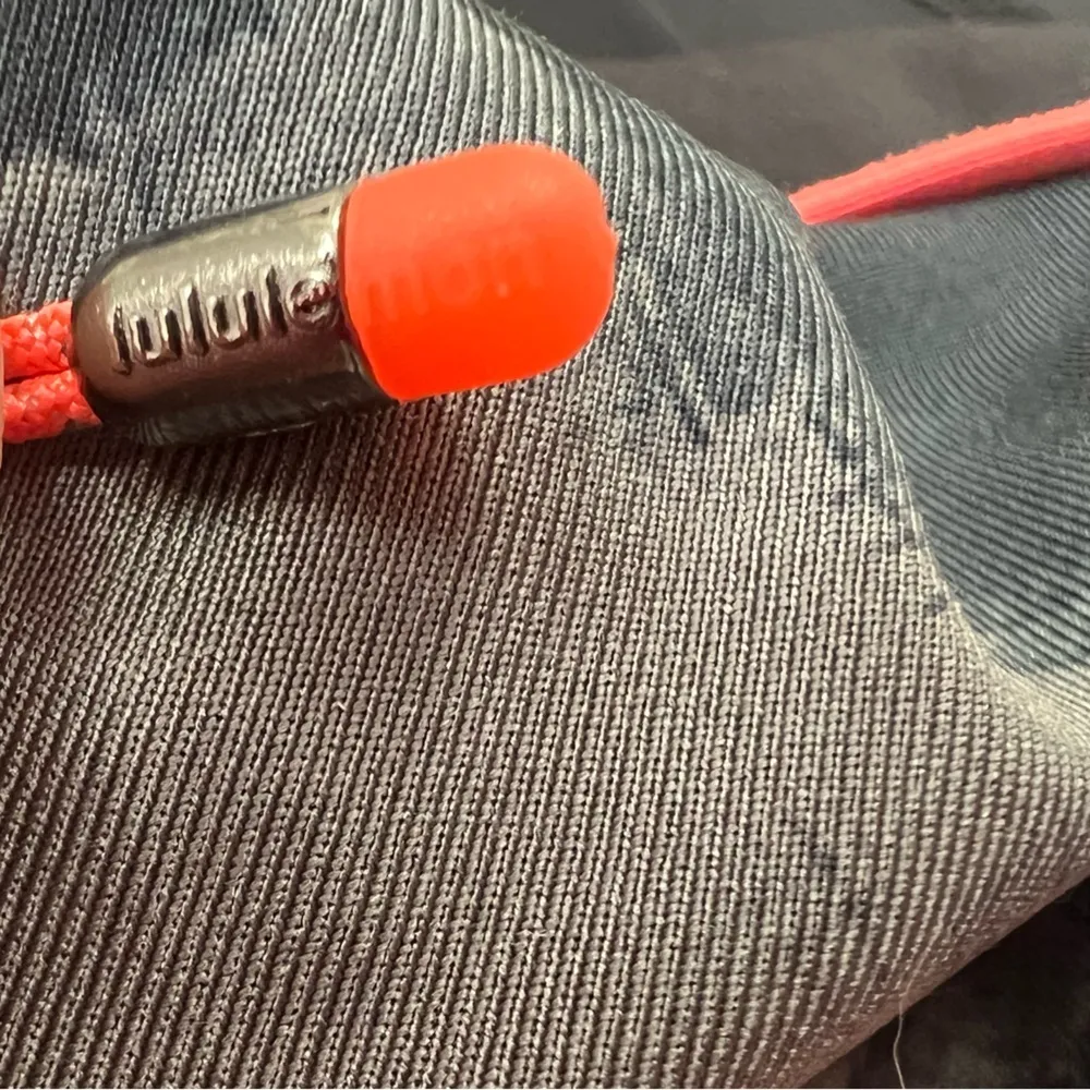 Lululemon Pace Rival Crop22" Black /Blooming Pixie Slate Black /Very Light Flare - Image 6