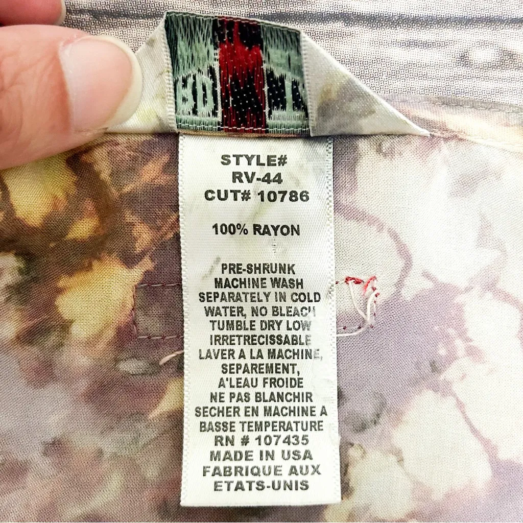 Hard Tail Tie Dye Oversized Extended Shoulder Short Sleeve Scoop Neck Top Yellow Size XS - Image 9