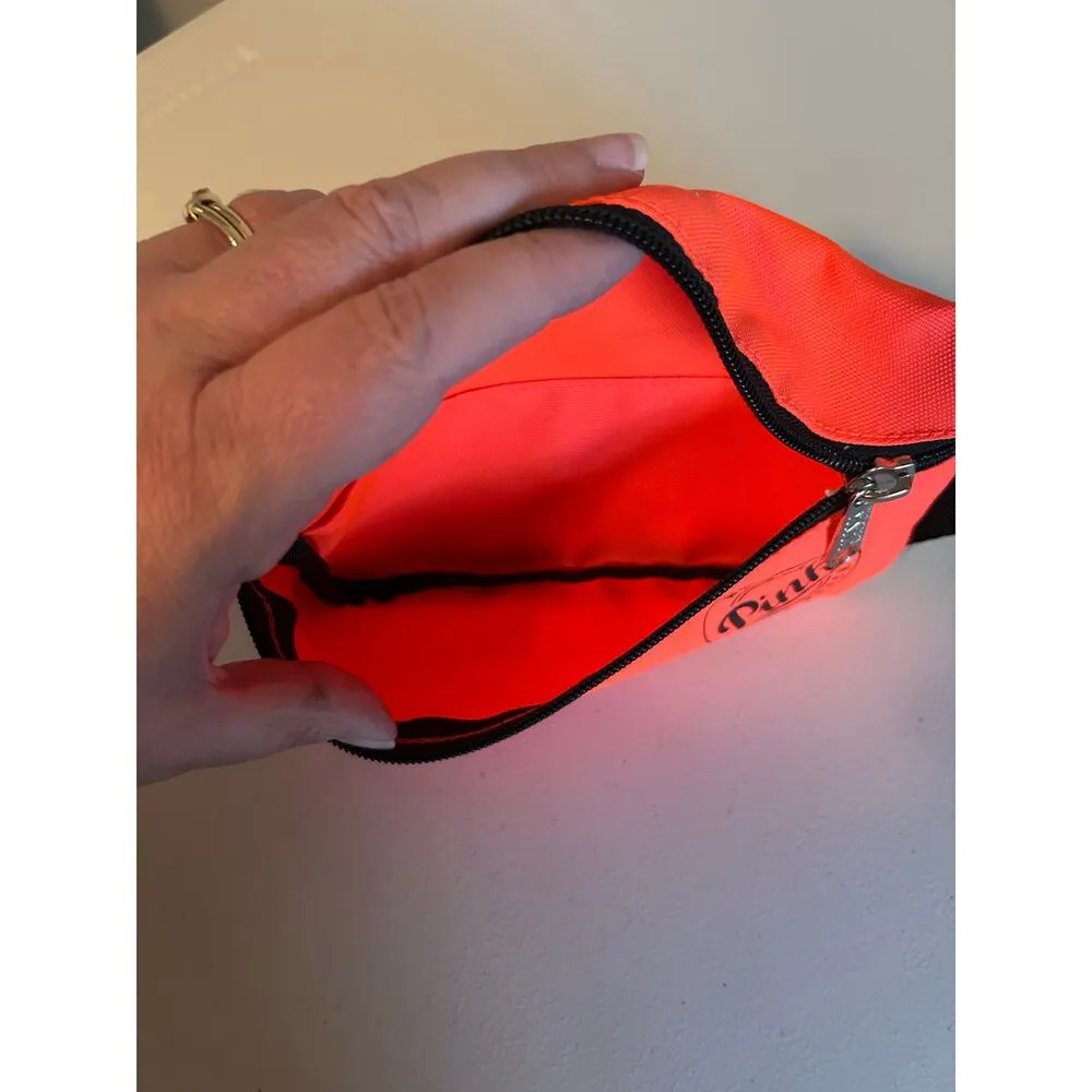 Victoria Secret PINK Neon Orange Fanny Pack Belly Bag - Image 3