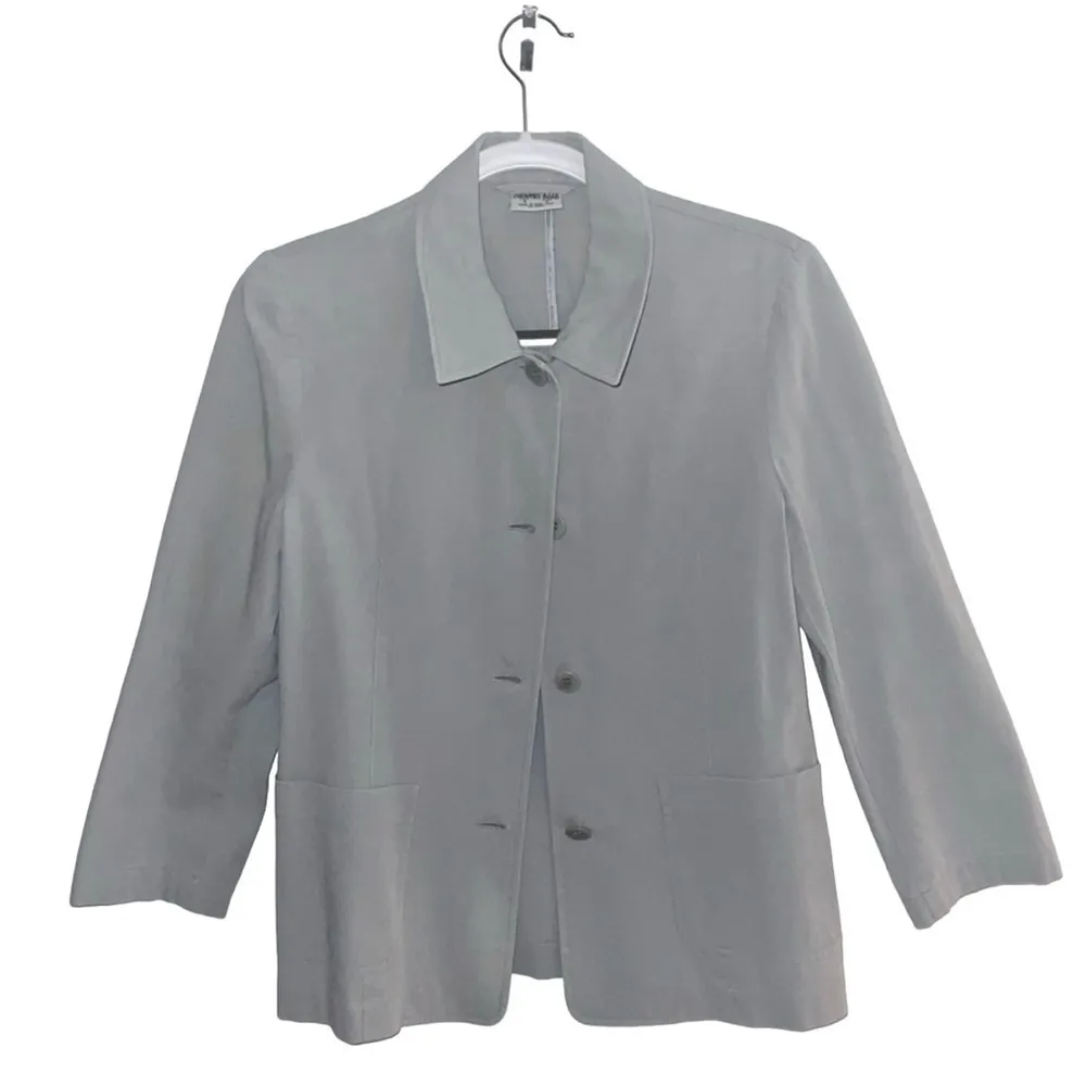 Country Road‎ Women’s Gray Button-Down Jacket Size 4 - Image 4