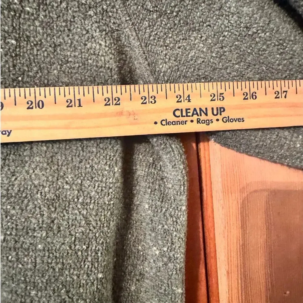 The Territory Ahead 2X cotton blend boucle' overcoat  green granola girl - Image 6