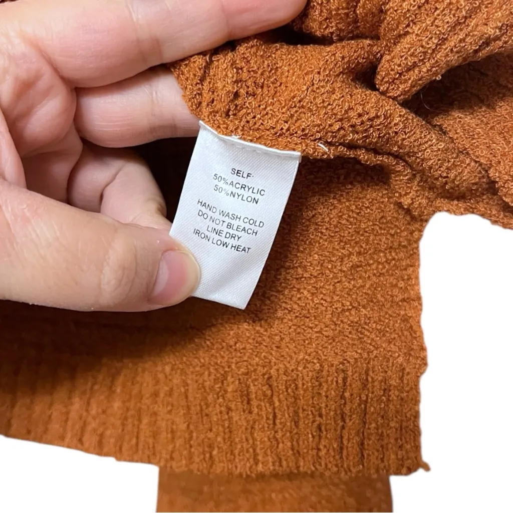 Promesa Crewneck Balloon Sleeve Boxy Slouchy Comfy Sweater Large - Image 6