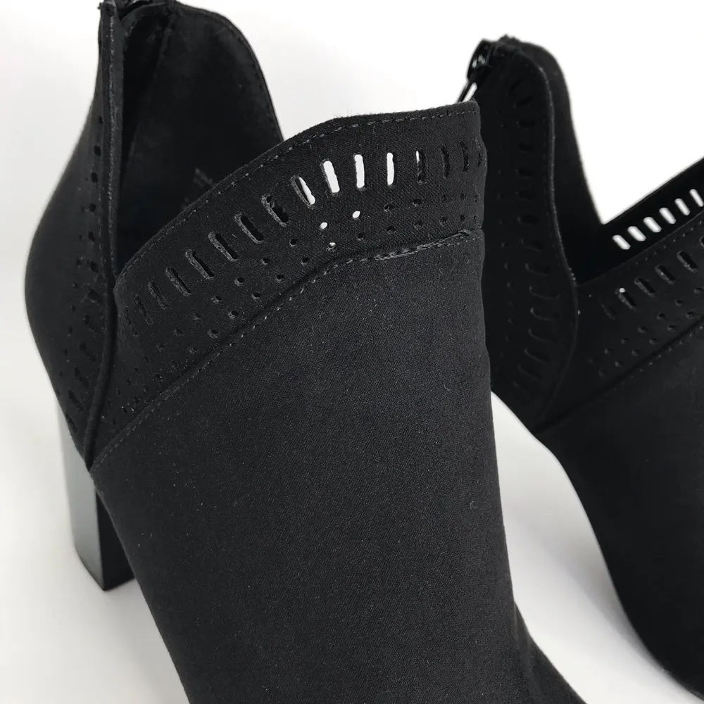 Madden Girl Cutout Open Toe Booties Size 8 - Image 4