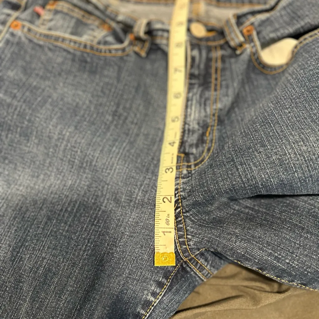 VTG 90s Polo Jeans Ralph Lauren Women's Sz: 8 Dark Wash Boot Cut  Low Rise Jeans - Image 6