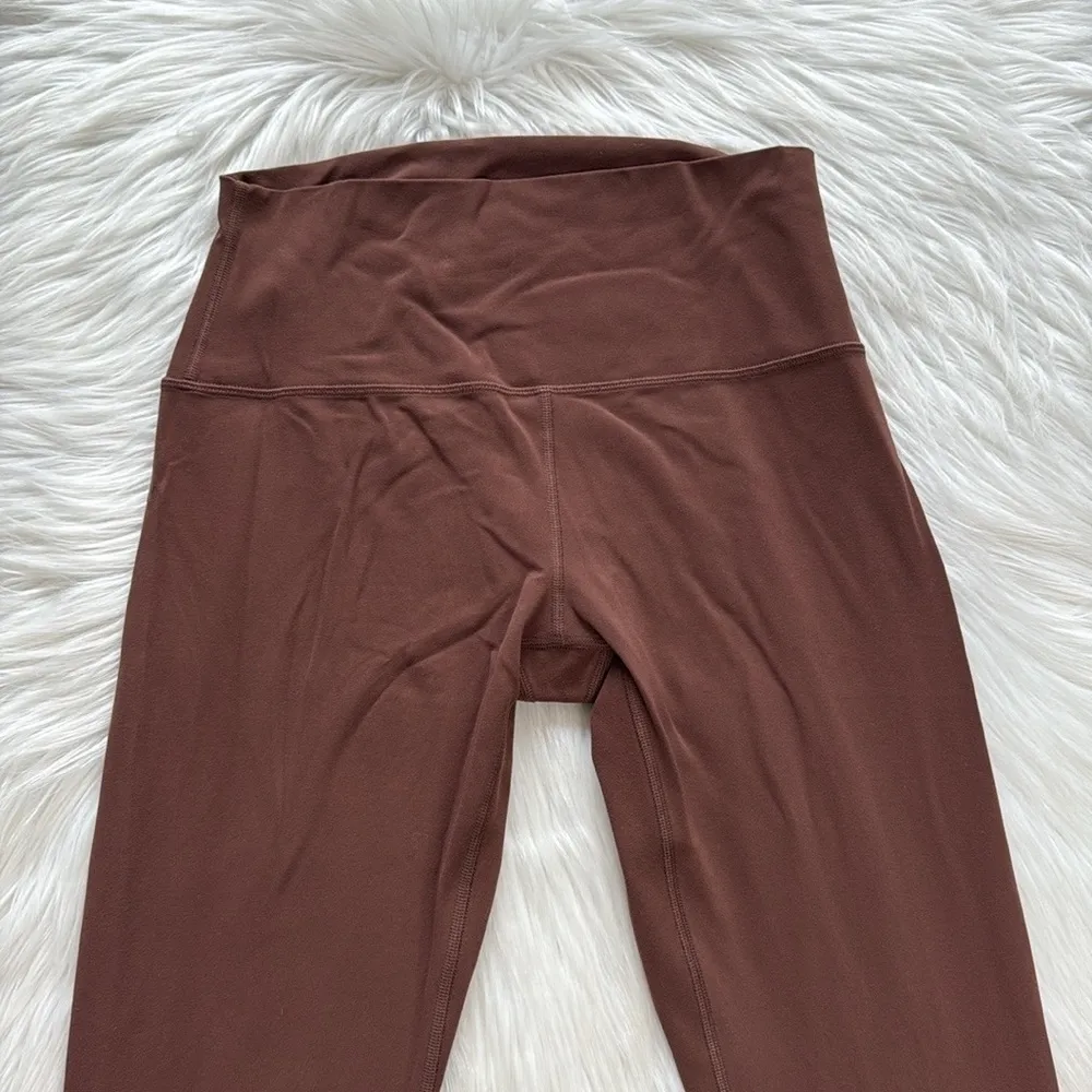 CRZ Yoga Hot Fudge Brown Butter Luxe Leggings 23” - Image 3
