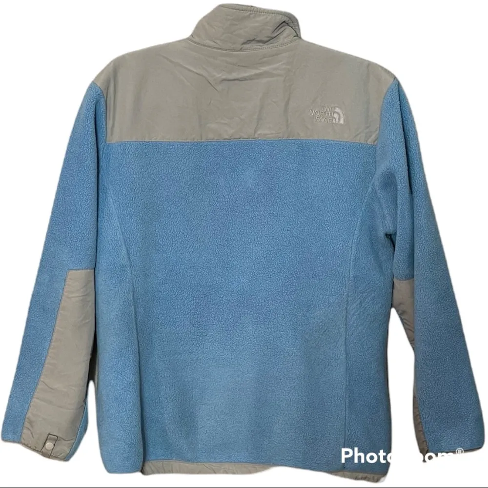 The North Face Blue/Grey Full Zip Up Jacket - Image 2