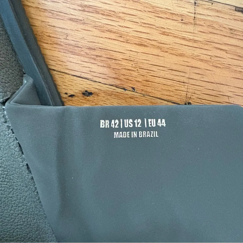 Farm Rio Green Monstera Sandals Size 12 - Image 3