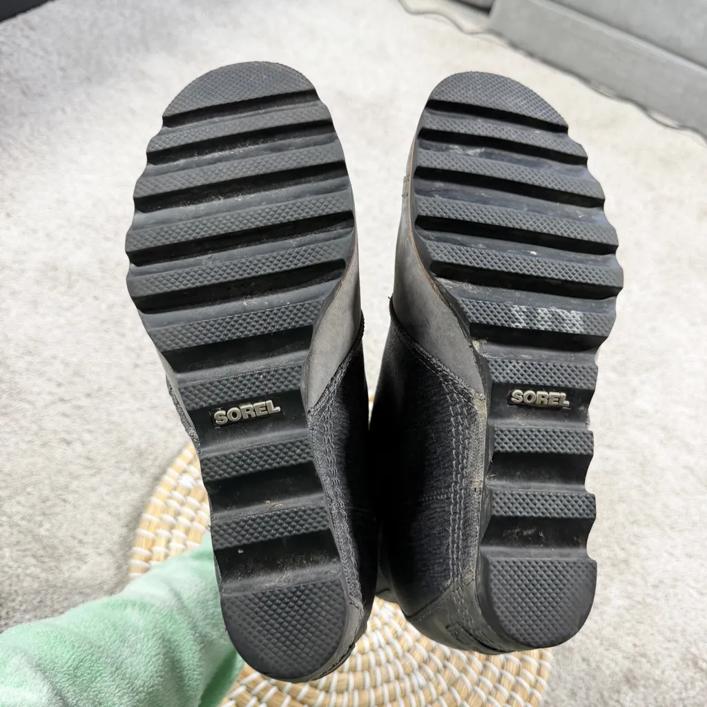 Sorel Women’s PDX Lexie Wedge Lace-Up Ankle Boots Bootie in Gray Quarry 10 - Image 9