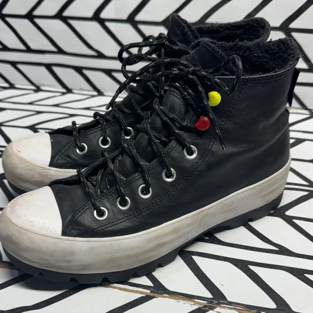 Converse Chuck Tayor All Star Lugged Gore-Tex sneakers in black - 8 - Image 2