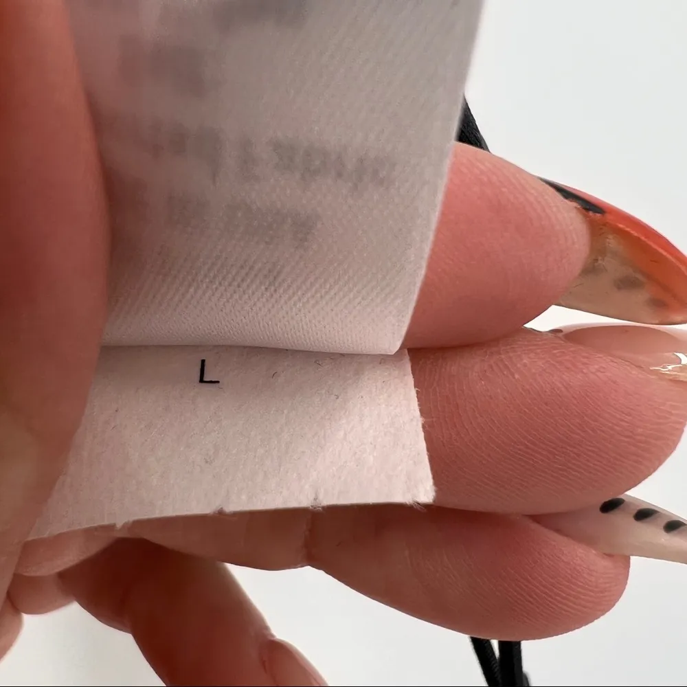 Lanston Sport Inspire Layered Sports Bra in Black Size Large NWT - Image 6