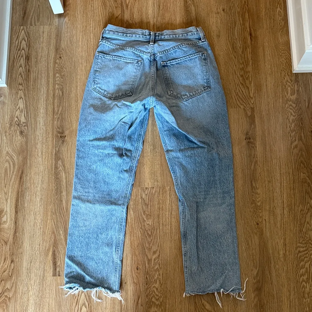 Agolde Riley Blue Jeans - Image 5