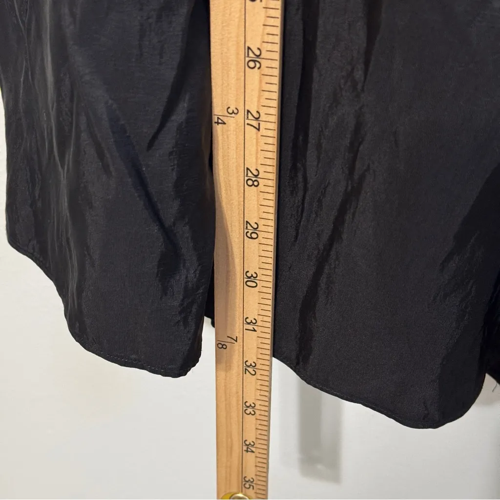 GUNNE SAX Vintage Dress Black Sequin Corset Strapless Gown Embellishment Small - Image 12