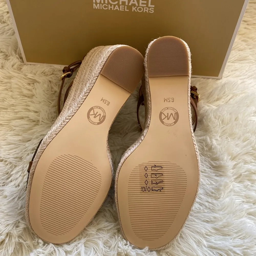 NWT

Michael Kors
Mandy Espadrille Wedge Sandals - Image 7