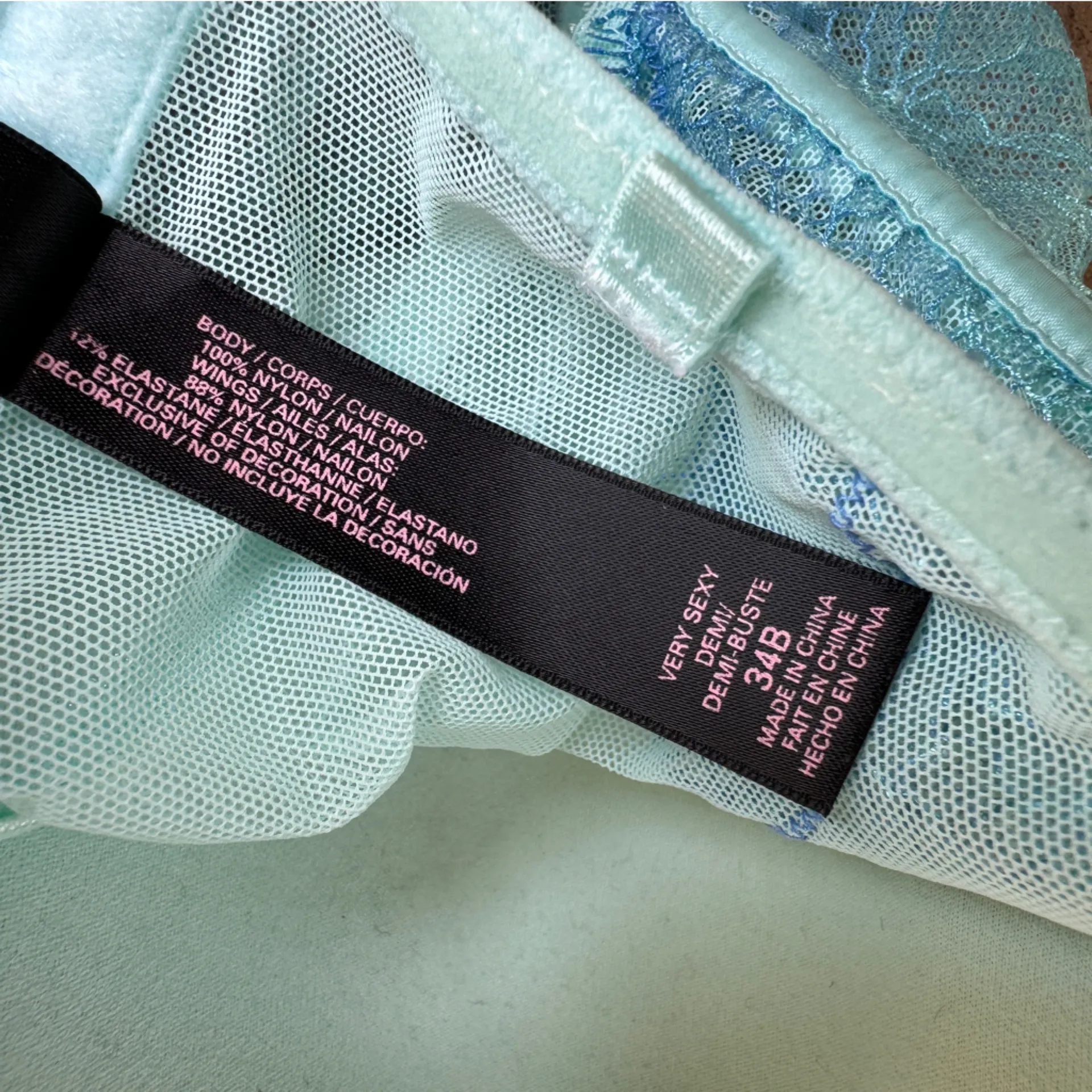 Victoria’s Secret Longline Very Sexy Demi Bra Corset Top size 34B *NO STRAPS* - Image 6