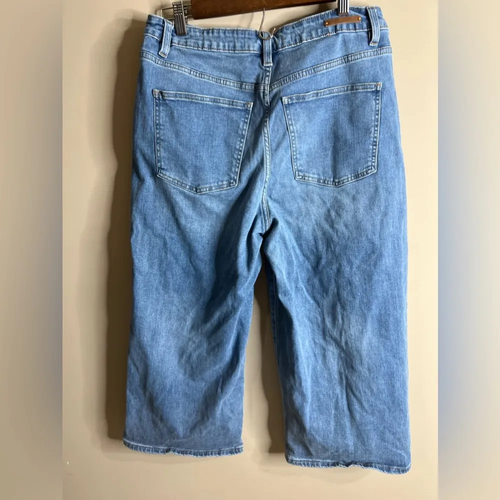 Soft surroundings size 12 wide leg crop - Image 6