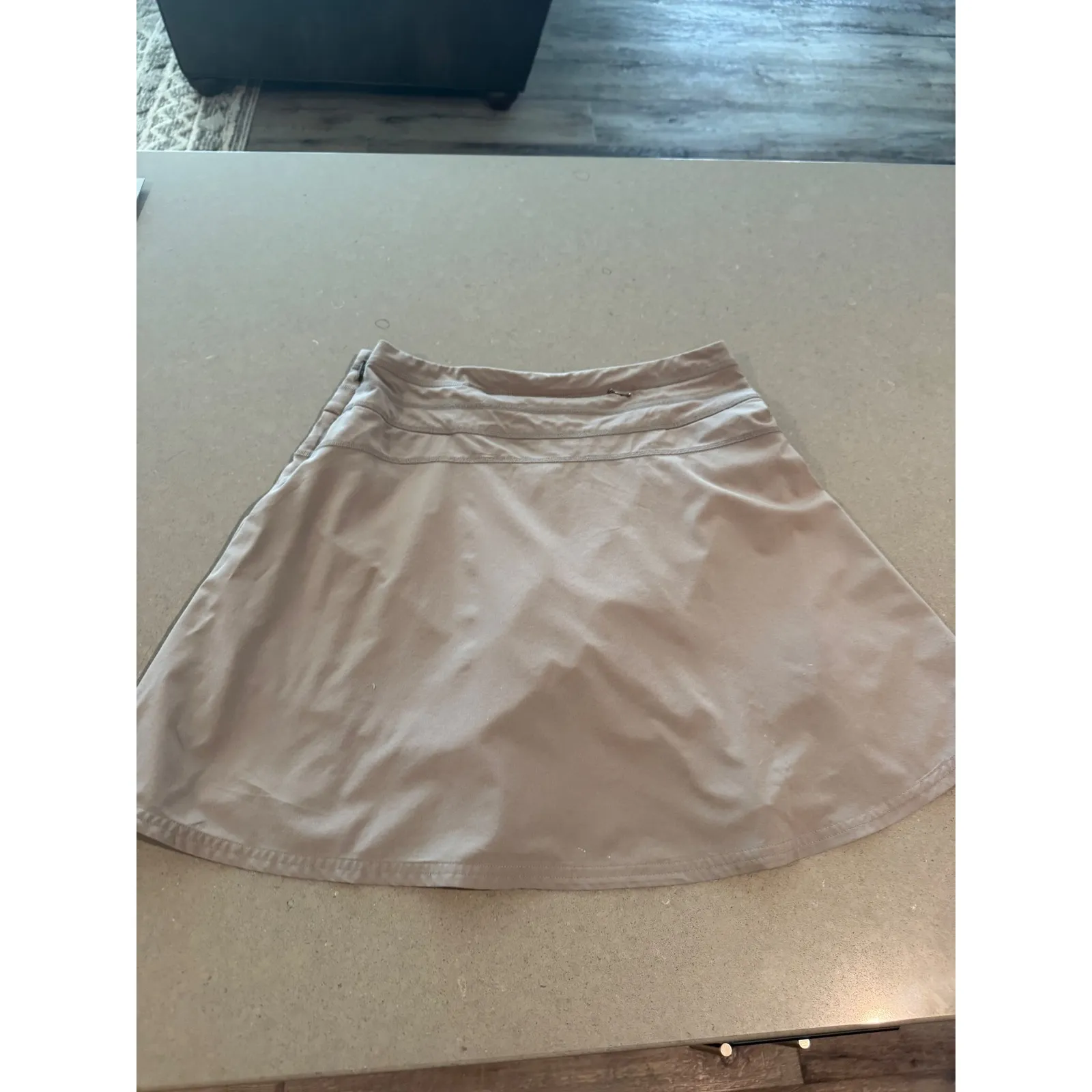 Athleta Women Size 4 Tan Skirt Athleisure‎ Casual Everyday Sporty - Image 4