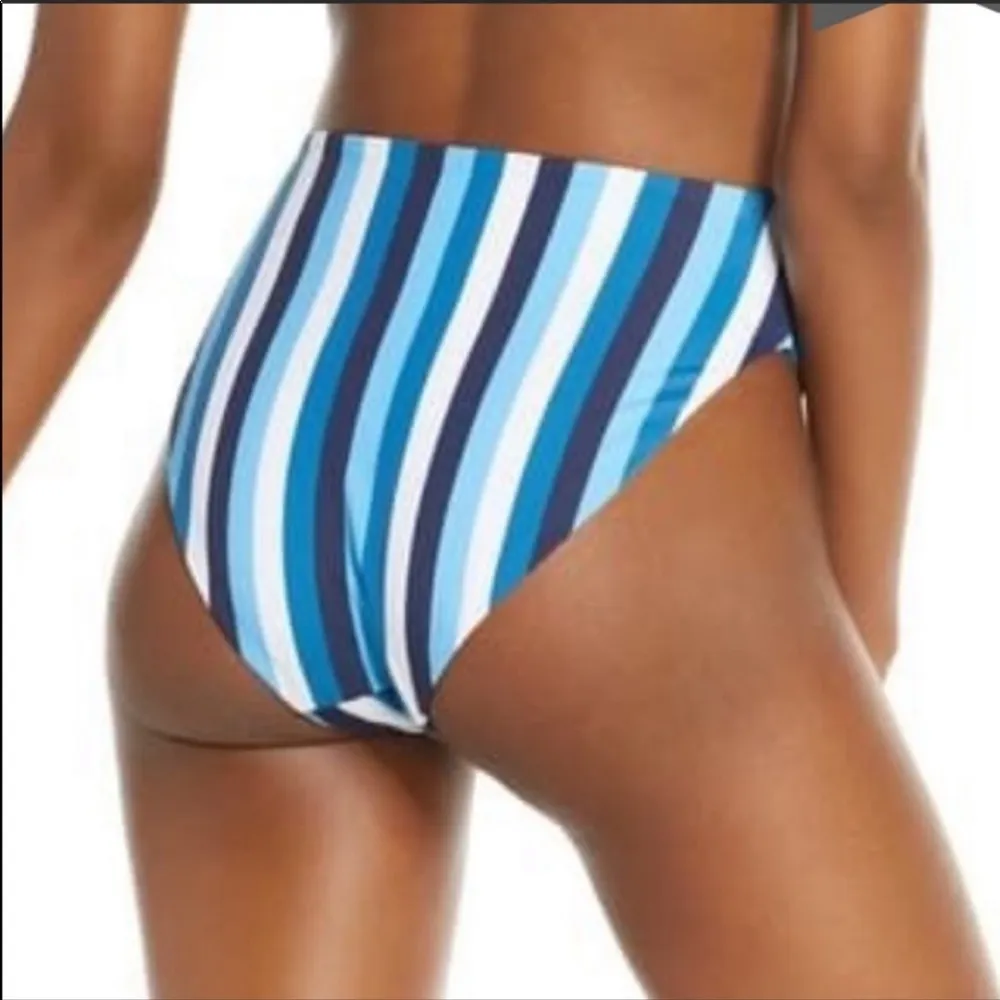 Chelsea 28 Easy Retro High Waist Bikini Bottoms Blue Size XL - Image 2