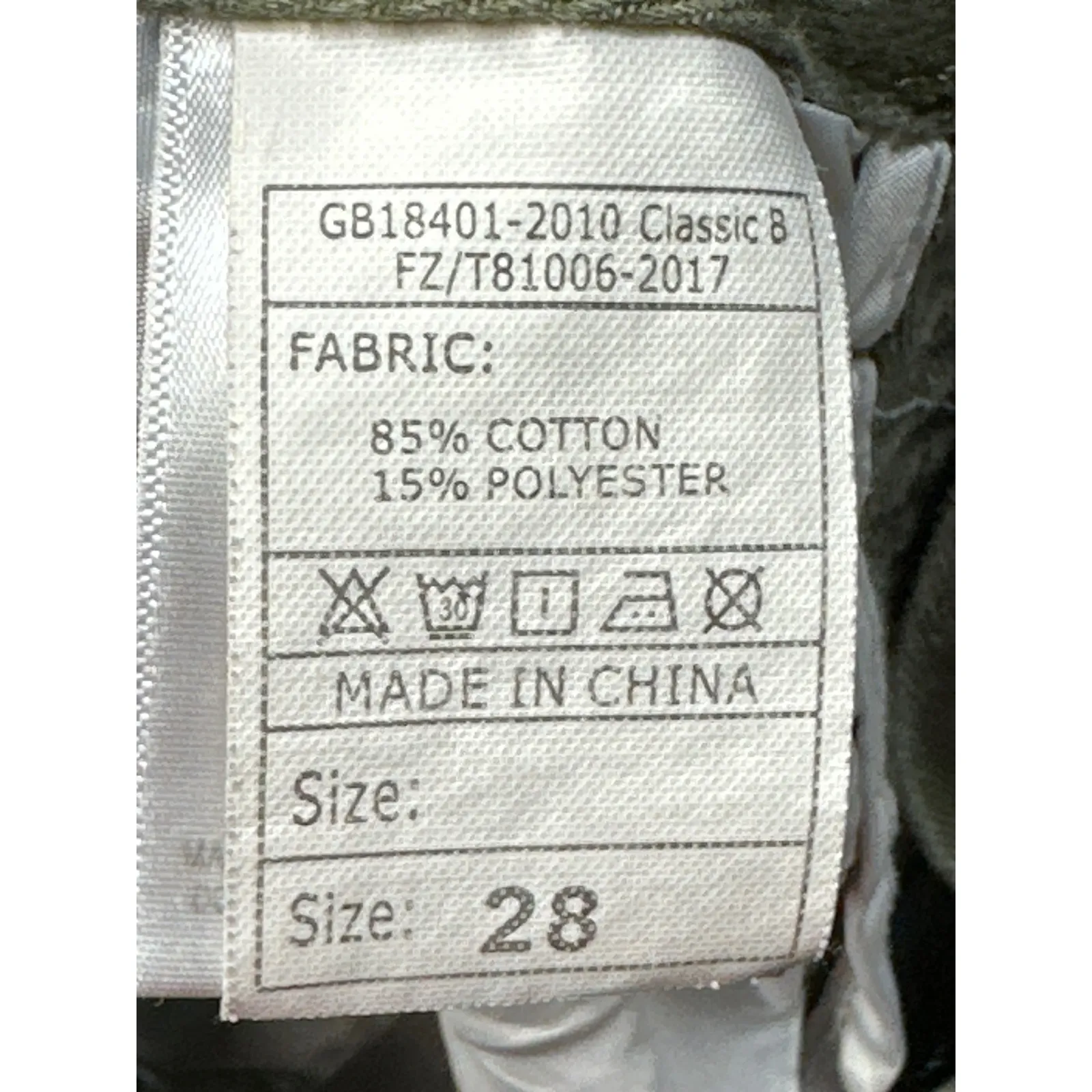 Vintage Y2K Women's Olive Green Cargo Pants Relaxed Fit Utility Pockets Size 28 - Image 5