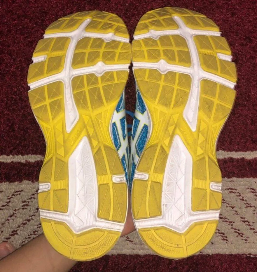 Blue Yellow Neon Sneakers - Image 3