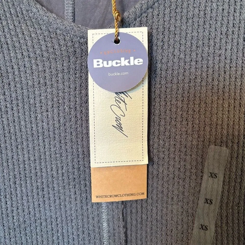 White Crow Women's XS Gray V-Neck Tiered Tunic Top from The Buckle - Image 7