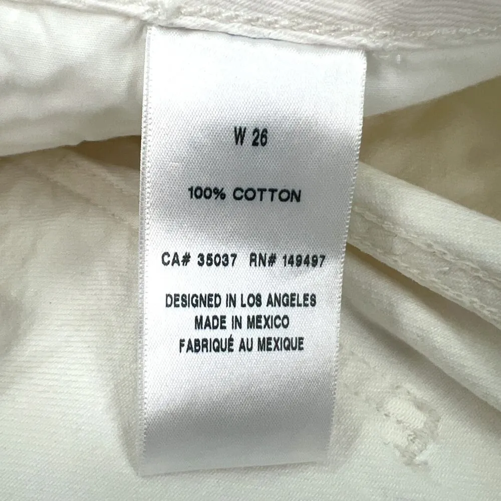 FAVORITE DAUGHTER | 26 | The Josie Whistler Boyfriend Short Jean In White - Image 8