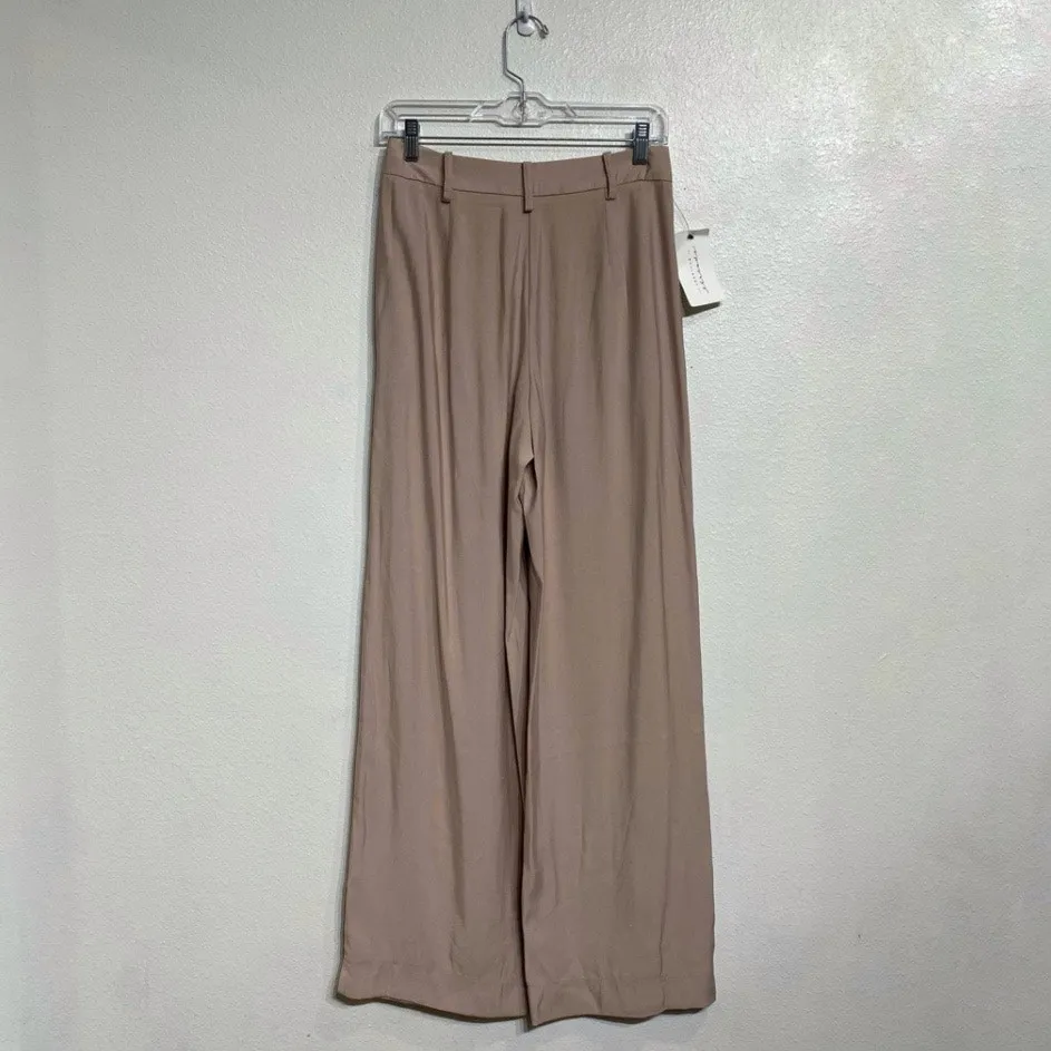 Cotton Candy LA Khaki High Waist Loose Trousers Sz M NWT - Image 9