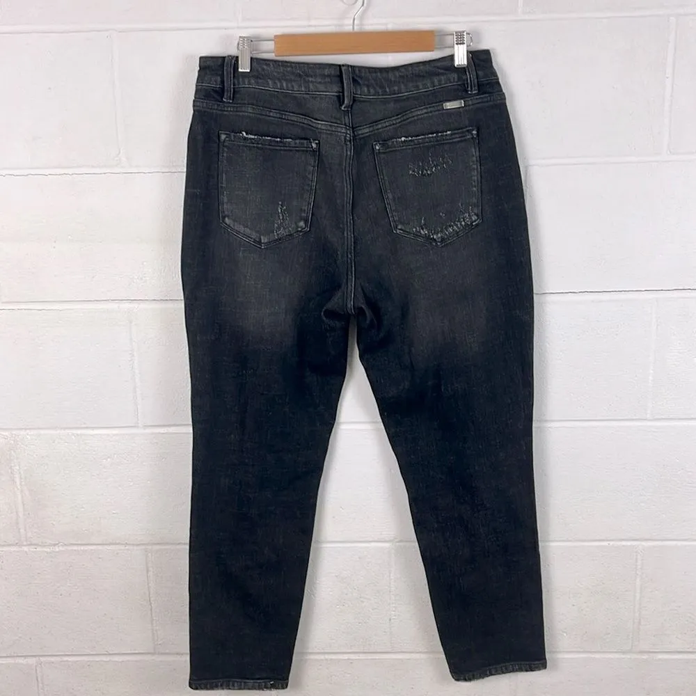 KanCan high rise faded black relaxed fit skinny jean Size 31 - Image 2