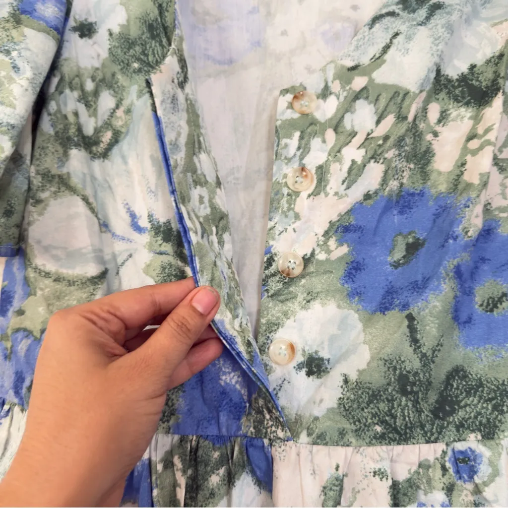 Tuckernuck Jardin de Fleurs Violetta Floral Midi Maxi Dress - Image 6