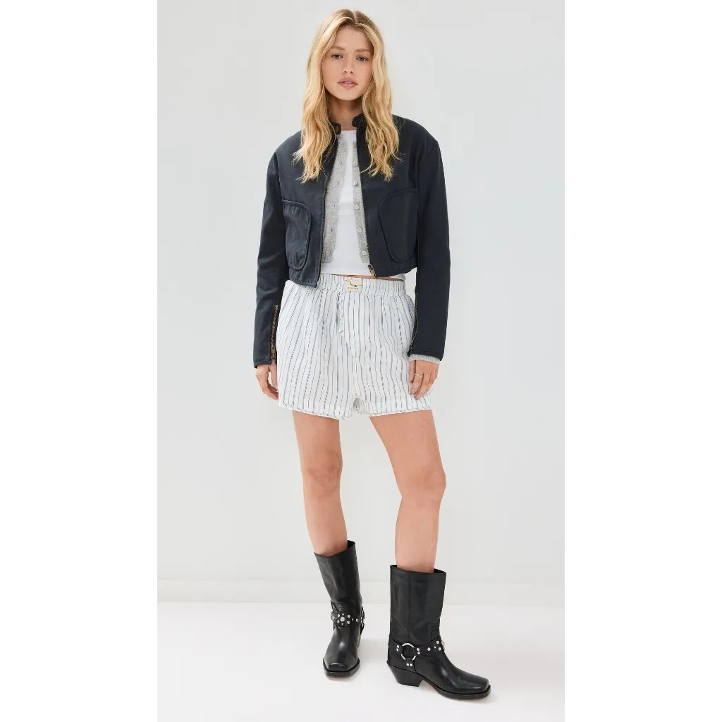 LIONESS Crue Jacket in Petrol X-Small New Womens Shacket Coat - Image 12