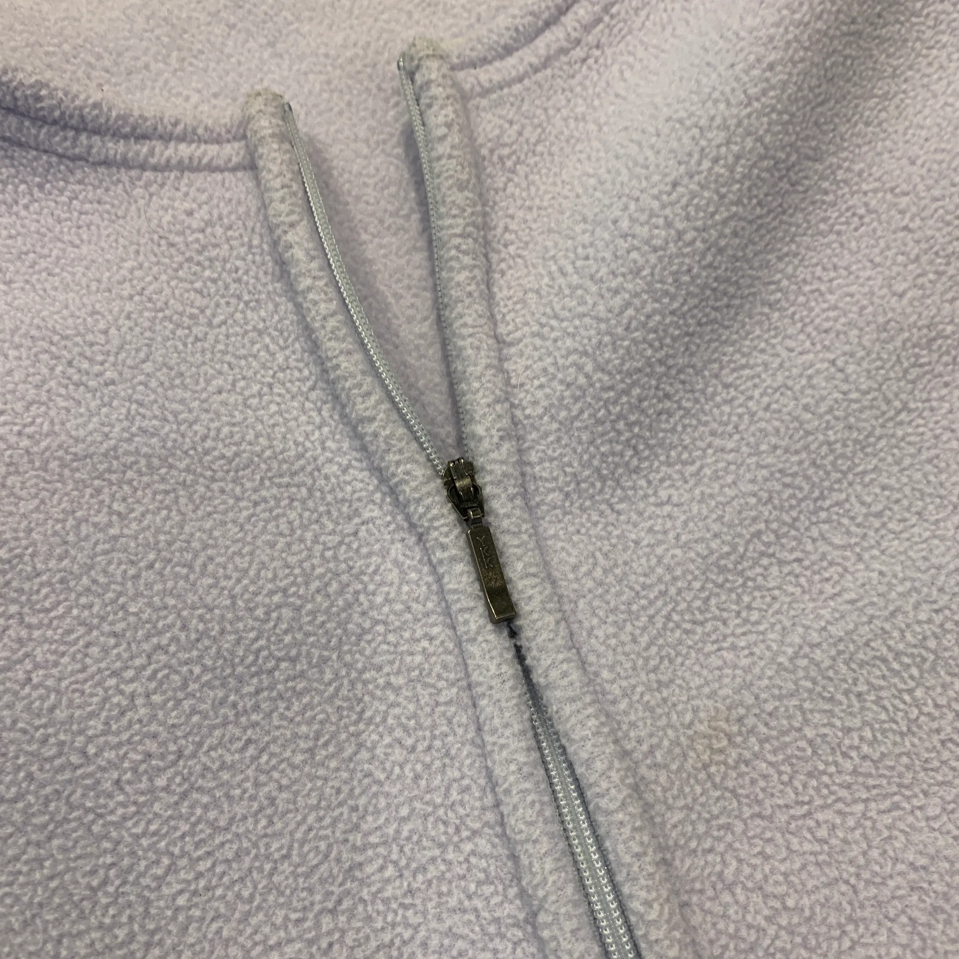 LL Bean Purple Fleece Vest - Image 2