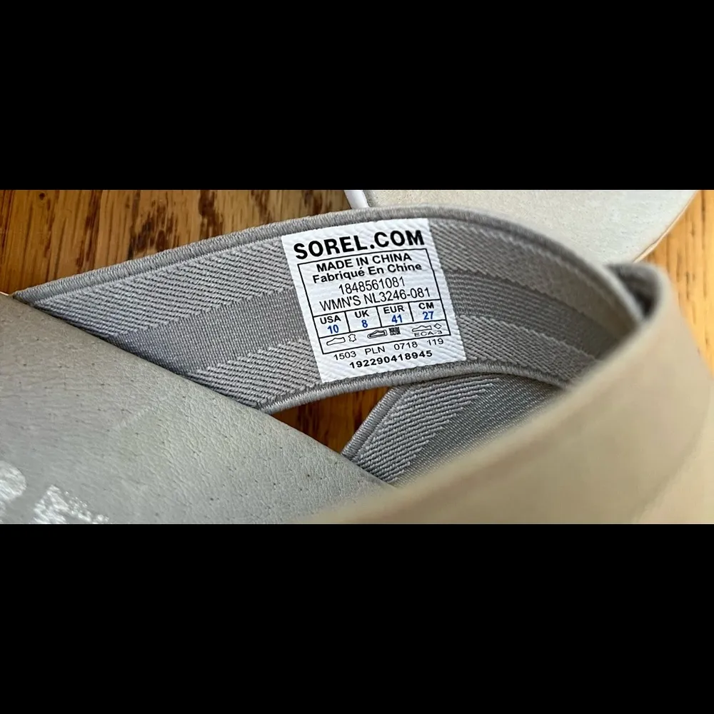 Sorel Out N About Plus Strap Sandal-Dove Grey - Image 10